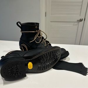 Nick’s handmade boots